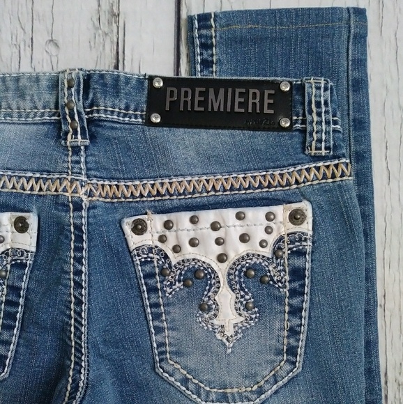 Premiere by Rue21 Embellished Low Rise Skinny Jean - Picture 8 of 8